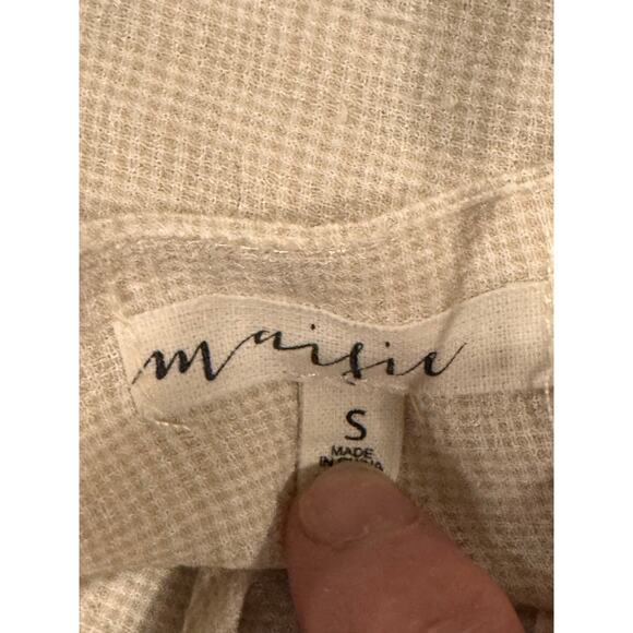 Maisie Women’s Gingham Tiered Button-Front Dress Size Small - Picture 5 of 9